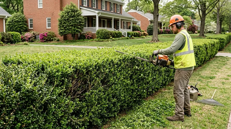 Hedge Trimming & Shrub Care Greensboro